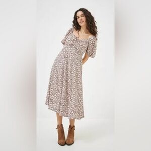 FatFace Tania Meadow Spring Midi Dress | NWT | Size 16